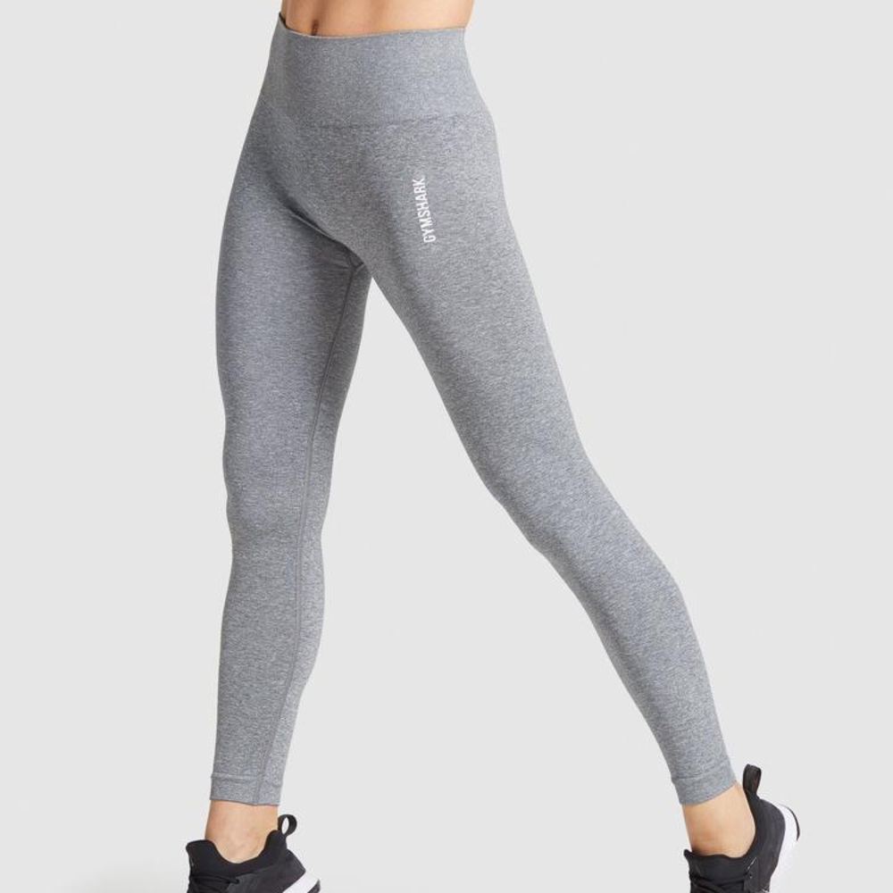 Gymshark XS Grey Adapt Marl Seamless Leggings